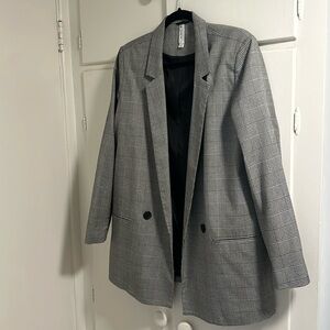 Mural oversize blazer